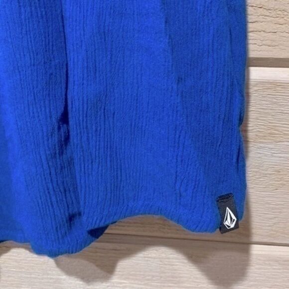 Volcom Blue Sleeveless Top XS - Picture 5 of 8